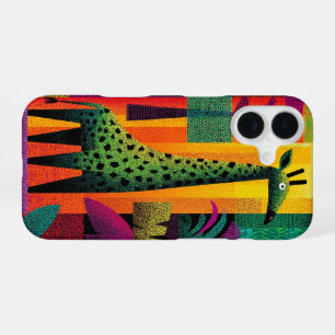 Dschungel-Pop-Giraffen-Handyhülle iPhone 16 Hülle