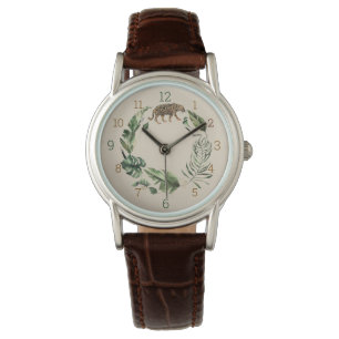 Dschungel-Rummel-Naturforscher-Uhr Armbanduhr