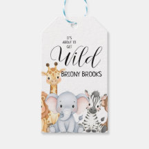 Dschungel-Safari "Es Wird Wild" Baby Shower