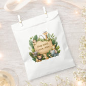 Dschungel-Safari-Geburtstags-Geschenktüte Geschenktütchen (Ausgeschnitten)