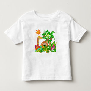 Dschungel-Safari Kleinkind T-shirt