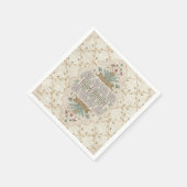 Dschungel-Safari-Tiere Serviette (Ecke)