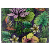 Dschungel Schneidebrett (Vorderseite)