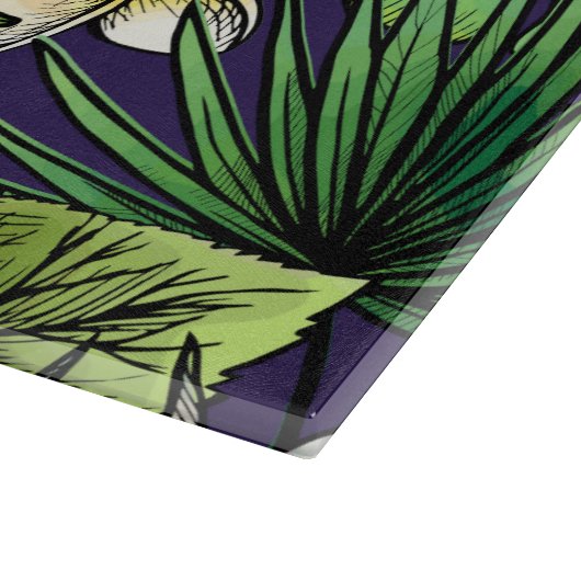 Dschungel Schneidebrett (Ecke)