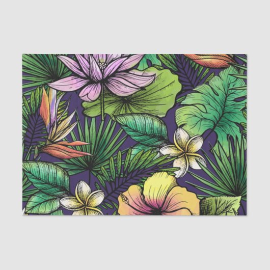 Dschungel Seidenpapier (Vorderseite)