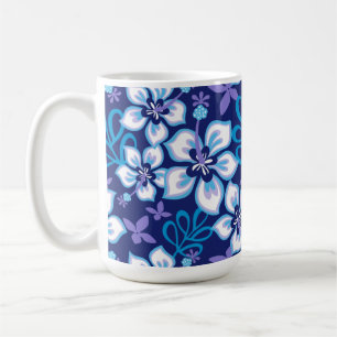 Dschungel-Surf (Blau-Kombi) Kaffeetasse