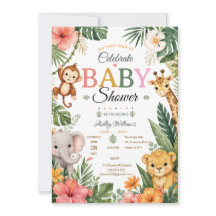Dschungel-Themen-Baby-Party