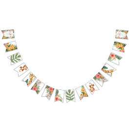 Dschungel-Themen-Baby-Party Wimpelkette
