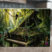 Dschungel-Themen-Kunstwerk Acryl Fotoblock