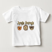 Dschungel-Tier-T-Shirts und Geschenke Baby T-shirt (Vorderseite)