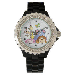 Dschungel-Tiere Armbanduhr