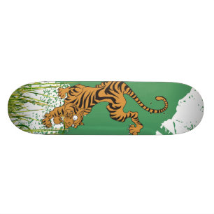 Dschungel-Tiger Skateboard