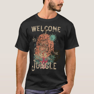 Dschungel Tiger Willkommen bei unserem Dschungel T T-Shirt
