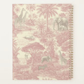 Dschungel-Toile-Muster Tropischer Planer (Rückseite)