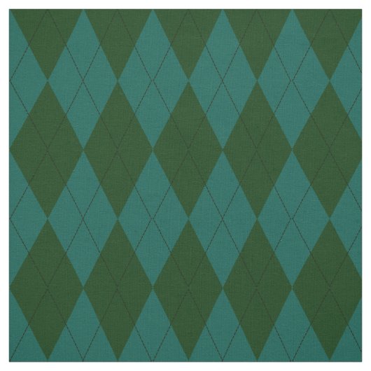 Dschungel-und Jade-Grün-Rauten-Muster Stoff (Muster)
