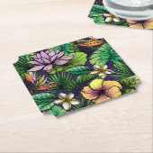 Dschungel Untersetzer (angewinkelt)