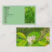 Dschungel Visitenkarte (Vorne/Hinten)