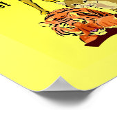 Dschungel, Zootiere Poster (Ecke)