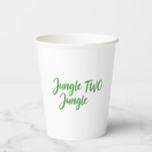 Dschungelbecher Pappbecher (Rückseite)