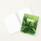 Dschungelblätter Spiral Skizzenbuch Notizbuch (Innenseite)