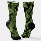 Dschungelblattsocken Socken (Gewinkelt)