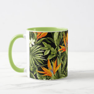 Dschungelblumen Tasse