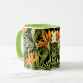 Dschungelblumen Tasse (Vorderseite Links)
