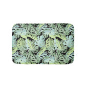 Dschungelblumenmuster Badematte (Vorderseite)