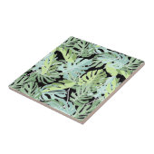 Dschungelblumenmuster Fliese (Seite)