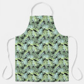 Dschungelblumenmuster Schürze (Vorderseite)
