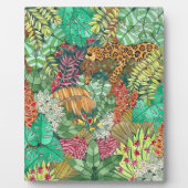 Dschungeldekor Fotoplatte (Vorderseite)