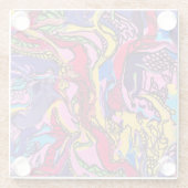 "Dschungelfieber" Untersetzer (Rückseite)