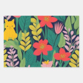 Dschungelflorale Blätter (Vorderseite 3)