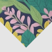 Dschungelflorale Blätter Seidenpapier (Detail)