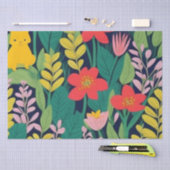 Dschungelflorale Blätter Seidenpapier (Handwerk)