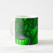 DschungelFraktal Kaffeetasse (Vorderseite Links)
