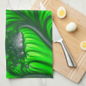 DschungelFraktal Küchentuch (Viertel Falte)