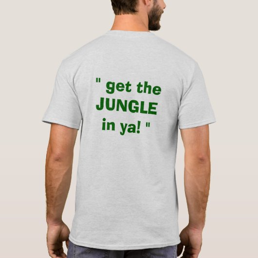 DschungelJuicer T-Shirt (Rückseite)