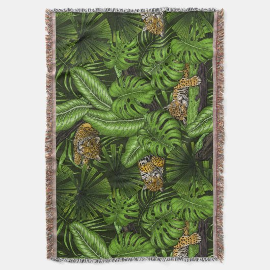 DschungelKätzchen Decke (Vorderseite Vertikal)
