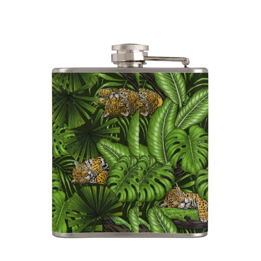 DschungelKätzchen Flachmann (Rückseite)