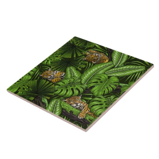 DschungelKätzchen Fliese (Seite)