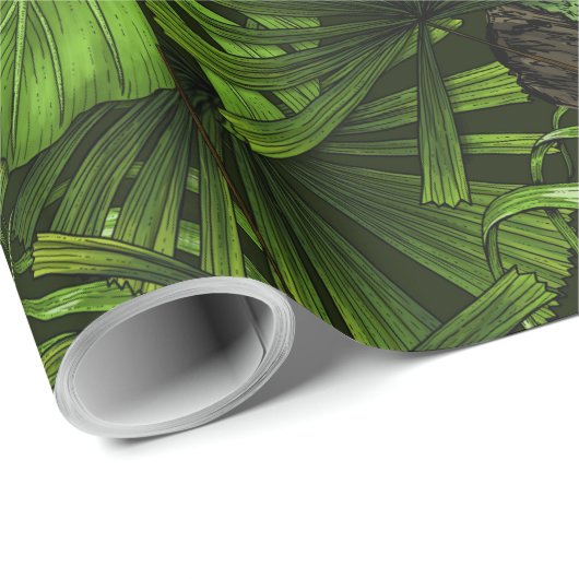 DschungelKätzchen Geschenkpapier (Rolleneckpunkt)