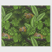 DschungelKätzchen Geschenkpapier (Flach)