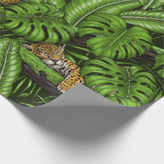 DschungelKätzchen Geschenkpapier (Ecke)