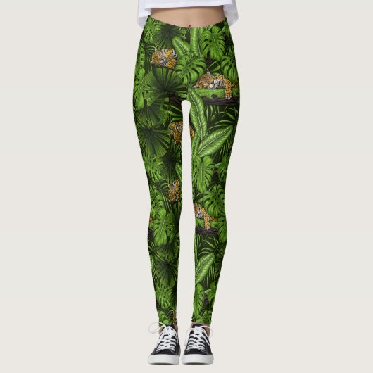 DschungelKätzchen Leggings (Vorderseite)