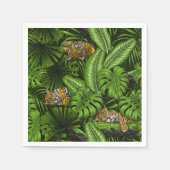 DschungelKätzchen Serviette (Vorderseite)