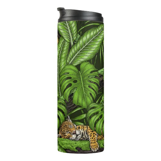DschungelKätzchen Thermosbecher (Nach rechts gedreht)