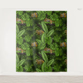 DschungelKätzchen Wandteppich (Vorderseite)