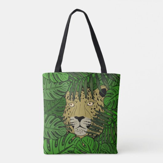 Dschungelkatze Nr. 2 Tasche (Rückseite)