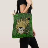 Dschungelkatze Nr. 2 Tasche (Von Nahem)